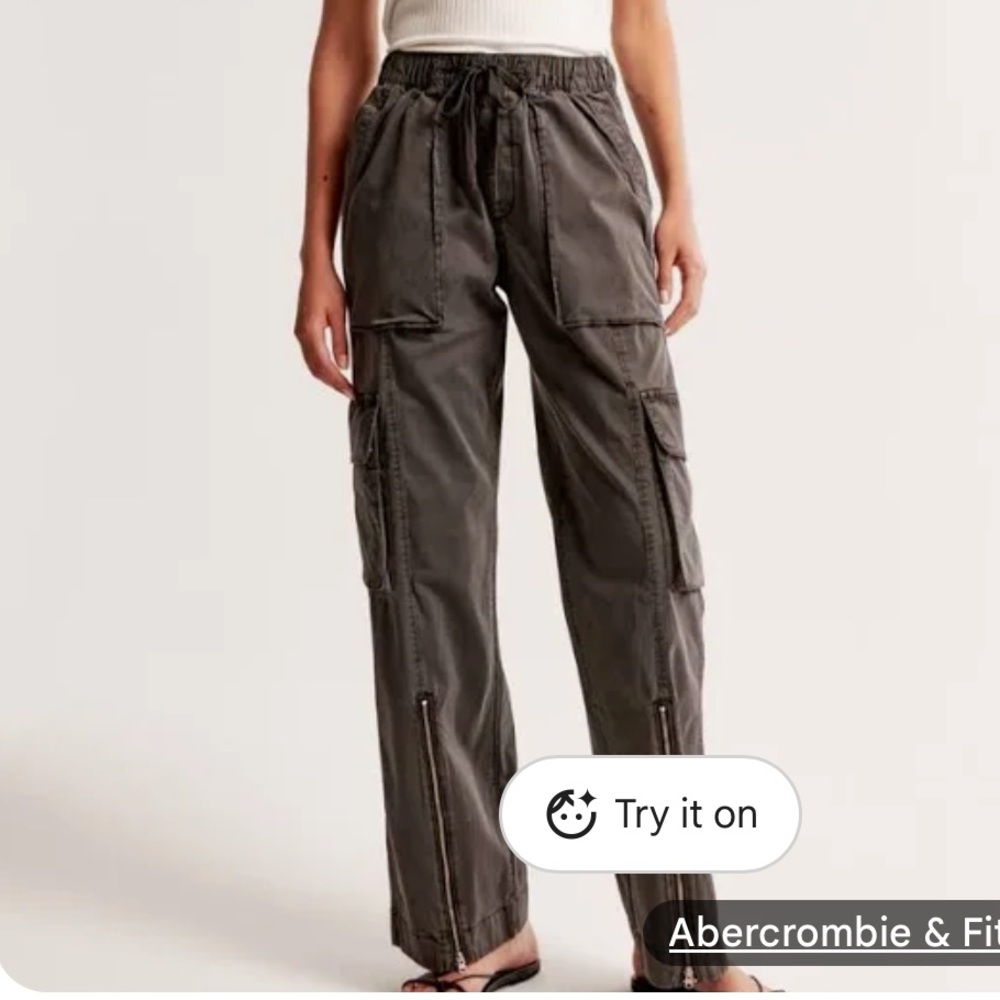 Olive Cargo Pants
